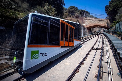 Comienzan los trabajos anuales de mejora en el funicular de Vallvidrera, en Barcelona
