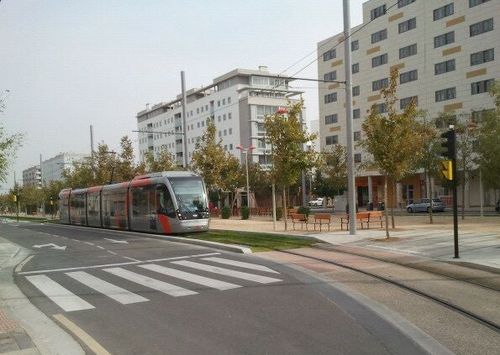 Proyecto del Tranv�a de Zaragoza para reducir ruidos y mejorar la conservaci�n de las v�as