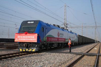Un tren de mercanc�as sin conductor probado con �xito en China