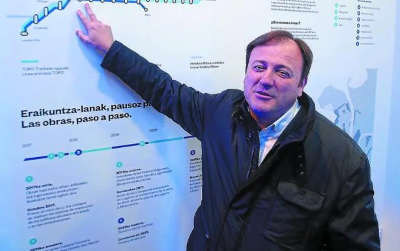 Antonio López, nuevo director general de Euskal Trenbide Sarea