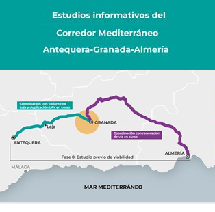 Adjudicados los estudios informativos para la conexi�n ferroviaria entre Antequera, Granada y Almer�a