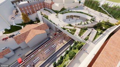Adif adjudica la construcci�n de la nueva estaci�n de Bidebieta-Basauri