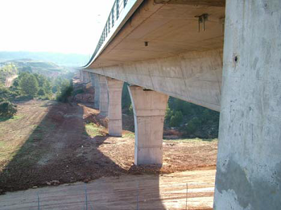 Nuevo sistema de monitorizaci�n avanzada en el viaducto sobre el Arroyo de las Huertas de Mateo, en Cuenca