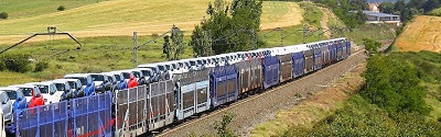 El transporte de veh�culos por ferrocarril creci� un 17,9 por ciento en 2023
