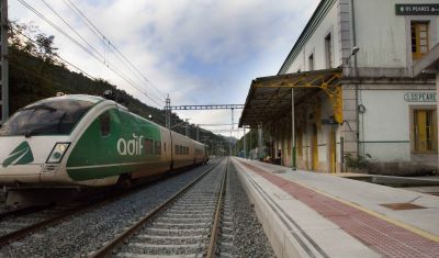 Pruebas en el tramo renovado Orense-Monforte de Lemos