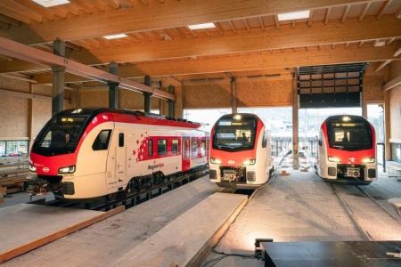 Presentados los trenes Flirt Evo que homogeneizar�n la flota regional suiza