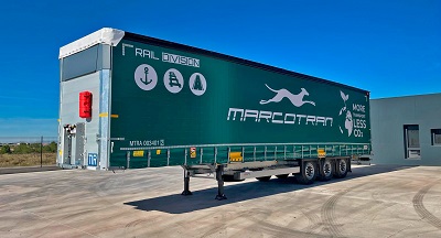Marcotran adquiere treinta nuevos semirremolques para servicios intermodales