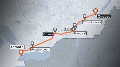 Canad� construir� una l�nea de alta velocidad entre Toronto y Quebec