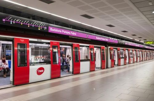 La l�nea 2 del metro de Barcelona entre Gorg y Badalona I Pompeu Fabra, sin servicio el fin de semana