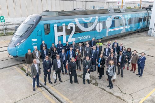 Finalizado el proyecto FCH2RAIL, primer tren de hidr�geno en las redes ferroviarias espa�ola y portuguesa