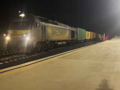 Comienzan las operaciones en la terminal de la Plataforma Logística de Badajoz