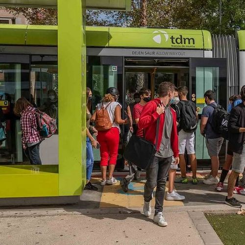 La demanda del tranv�a de Murcia creci� un 14 por ciento en 2024