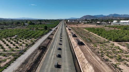 A licitación el montaje de la vía de la línea de alta velocidad entre Murcia y Lorca