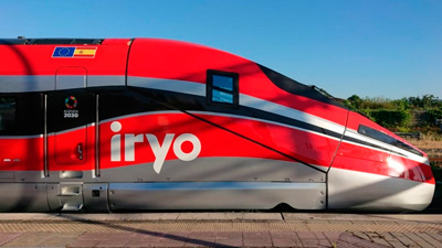 Iryo registró más de 14 millones de pasajeros en 2024