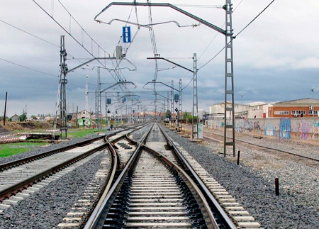 Finaliza el proyecto de electrificaci�n del ramal del pol�gono de Villadangos, en Le�n