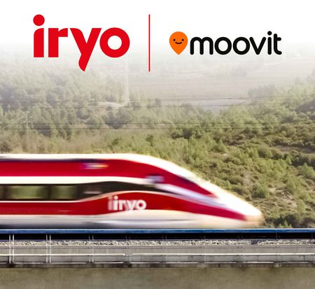 Iryo se integra en la aplicaci�n Moovit