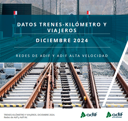 El tr�fico ferroviario aument� un 2,1 por ciento en 2024