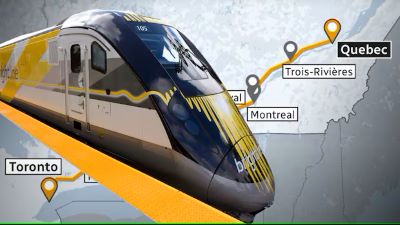 Cadence, consorcio seleccionado para construir el ferrocarril de alta velocidad Toronto-Québec