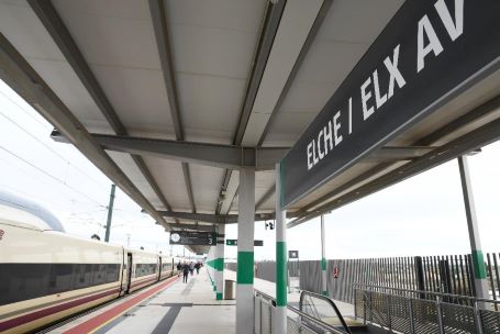 Adjudicados proyectos para conectar la estaci�n Elche AV con el centro y mejorar el tramo Alicante-San Isidro