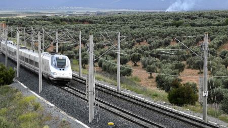 Licitación del mantenimiento de la electrificación del Corredor Sur de alta velocidad ferroviaria