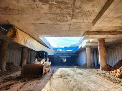 Finalizada la excavación del túnel en mina en San Feliu de Llobregat, nuevo hito en la integración del ferrocarril