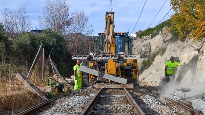 FGC licita los trabajos de renovación de 3.000 traviesas de la línea Llobregat-Anoia