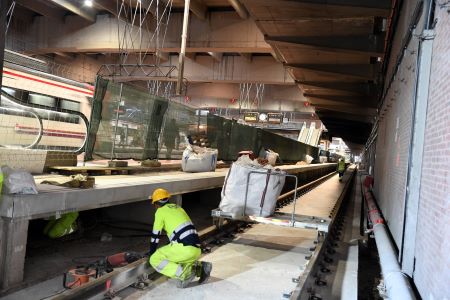 Nueva fase de las obras en la estaci�n de Atocha Cercan�as 