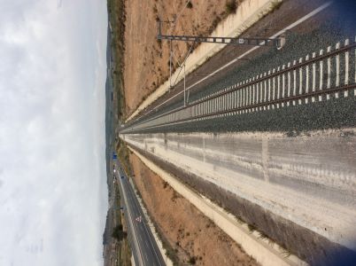 Implantación de la segunda vía entre Moixent y L’Alcúdia de Crespins para reforzar la línea Valencia-Alicante