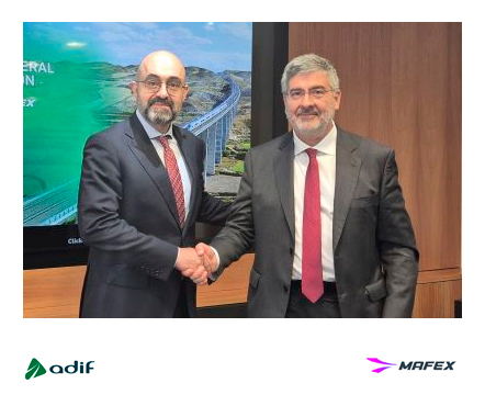 Adif y Mafex refuerzan su colaboraci�n para impulsar la competitividad del sector ferroviario espa�ol