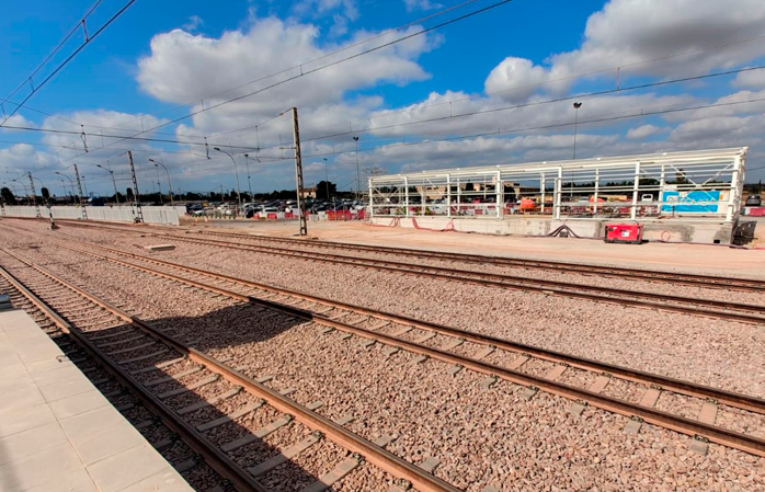 La nueva estaci�n de Val�ncia Sud de Metrovalencia entrar� en servicio antes de fin de a�o