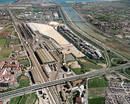 Adjudicado un vial directo entre la terminal de trenes de Fuente San Luis y la ZAL del puerto de Valencia