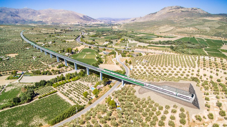 Adjudicadas por 283,3 millones las obras de plataforma del tramo �ltimo tramo de la Variante de Loja