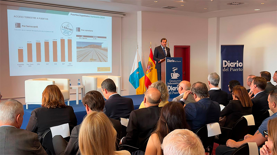 �scar Puente anuncia inversiones por valor de 7.000 millones en puertos hasta 2029