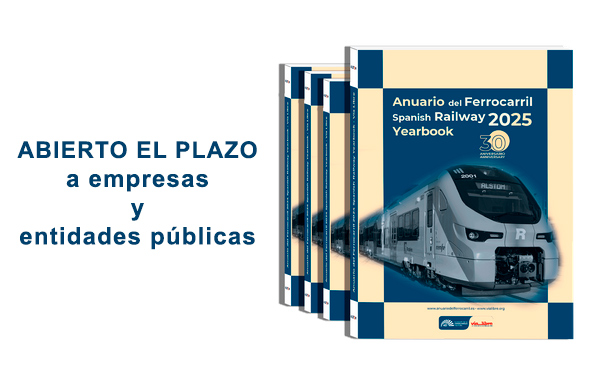 Abierto el plazo a empresas y entidades p�blicas para participar en el Anuario del Ferrocarril 2026 