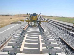 Comienzan los trabajos para el montaje de vía en el tramo Zamora-Pedralba, de la línea de alta velocidad Madrid-Galicia