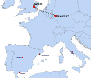 Frankfurt y Londres estarn unidas por tren en 2013 