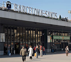 La cabecera norte de Barcelona Sants se adapta para su conexin con el nuevo tnel de alta velocidad 