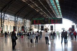 El número de viajeros en ferrocarril aumentó un 2,6 por ciento en octubre