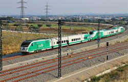 Las pruebas con trenes laboratorio ya se realizan en todo el tramo Barcelona-Figueras