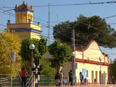 Abierto al p�blico el rehabilitado edificio de la estaci�n de Alginet de Metrovalencia