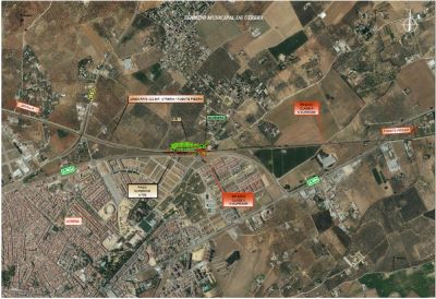 Eliminaci�n de dos pasos a nivel en el entorno de Utrera