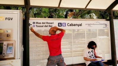 M�s de setecientos soportes informativos para la nueva L�nea 10 de Metrovalencia