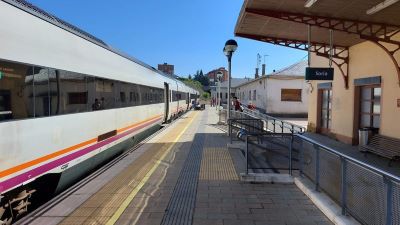 Mejora del trazado y renovaci�n de la se�alizaci�n de la l�nea Torralba-Soria  