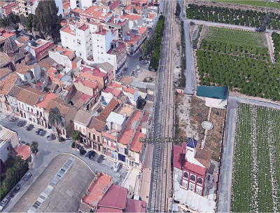 Adif subasta un inmueble en la localidad valenciana de Albuixech