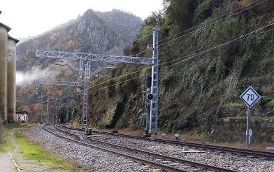Mejora de la infraestructura en el  tramo Orense-Monforte de Lemos