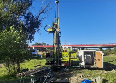 Campa�a geot�cnica para el proyecto de construcci�n del Viaducto del Ebro