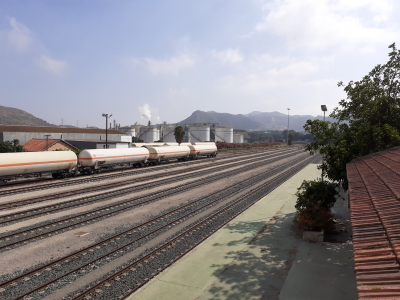 La d�rsena de Escombreras, en Murcia, se conectar� con la red ferroviaria