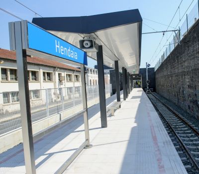 La nueva estaci�n de Euskotren de Hendaya, eslab�n estrat�gico del Corredor Atl�ntico 