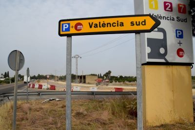 Obras en la estación de València Sud de Metrovalencia