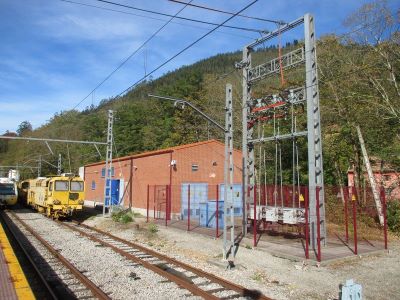 Nueva subestaci�n el�ctrica en Requejada, en la red de ancho m�trico en Cantabria